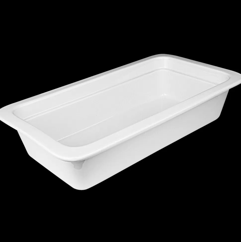 Miele Accessoires | Plat Porcelaine Blanche 2.0 Litres (1/3)